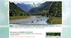 Desktop Screenshot of campinglesacacias.com